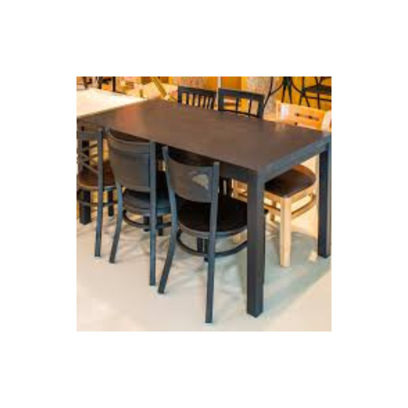 Ottis Table Set in Black Finish