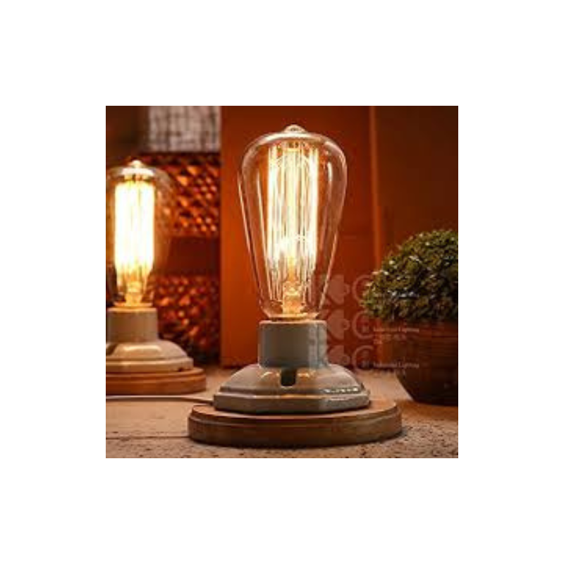 Vintage Edison Table Lamp