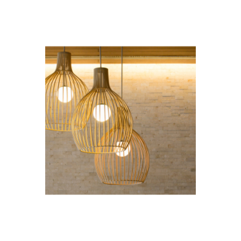 Woven Cage Pendant Light